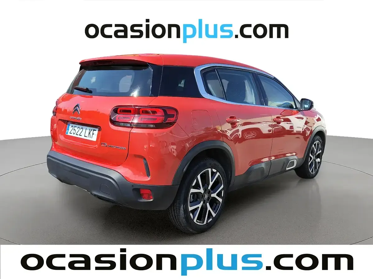 Usado Citroën C5 Aircross Live 131 CV (96 kW) 2020 Rojo SUV