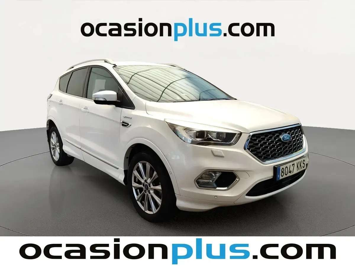 Usado Ford Kuga Vignale 150 CV (110 kW) 2018 Blanco SUV