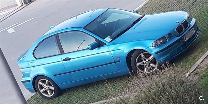 Usado BMW 320 150 CV (110 kW) 2002 Azul Berlina