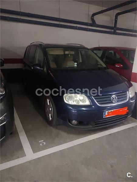 Azul Usado 2003 VW Touran Advance Monovolumen | 4300 € (Precio justo) - Imagen 1/4