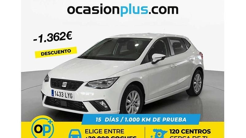 Usado Seat Ibiza Style 110 CV (80 kW) 2022 Blanco Utilitario