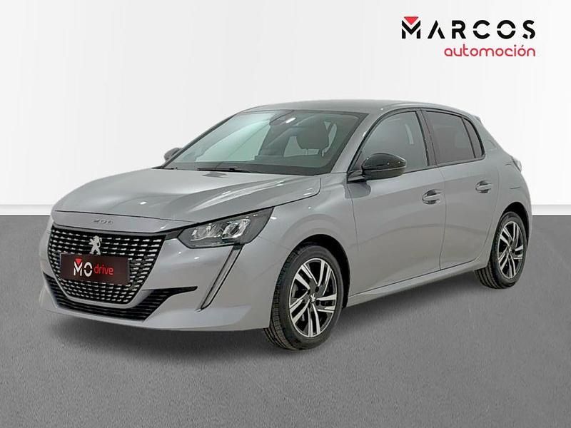 Gris / plata Usado 2023 Peugeot 208 Allure Utilitario | 13.500 € (Precio justo) - Imagen 1/4