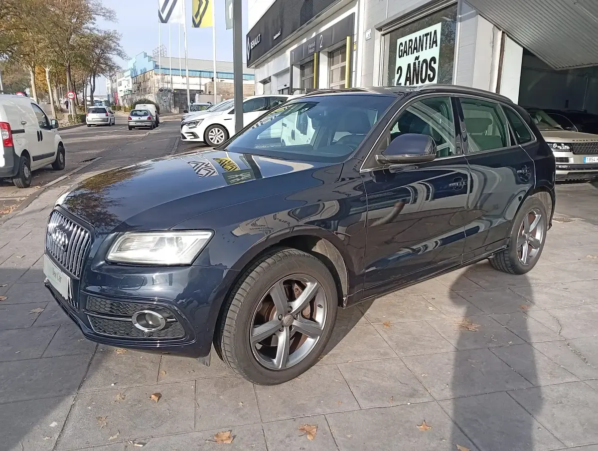 Usado Audi Q5 Ambition 245 CV (180 kW) 2014 Azul SUV