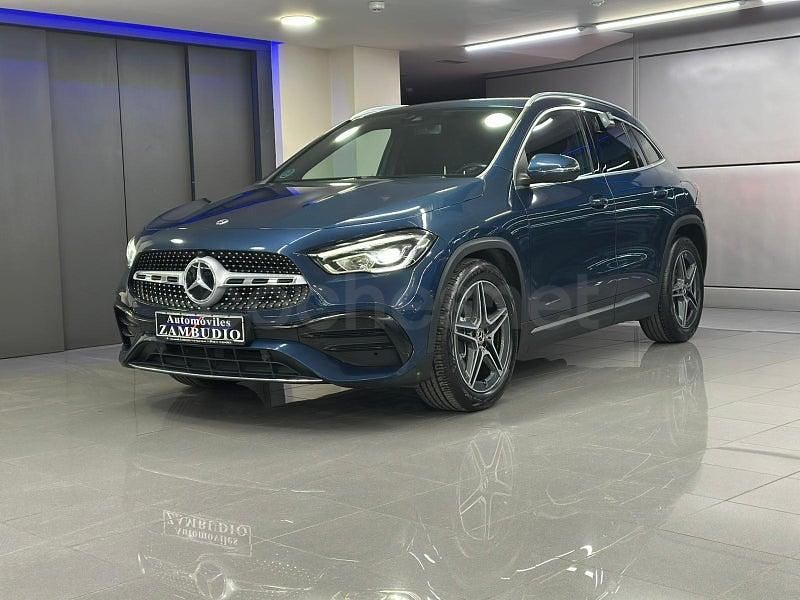 Usado Mercedes GLA200 150 CV (110 kW) 2020 Azul SUV