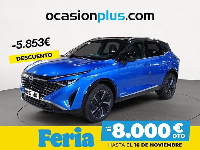 Azul Nuevo 2025 Nissan Qashqai Tekna SUV | 37.000 € (Precio justo) - Imagen 1/4