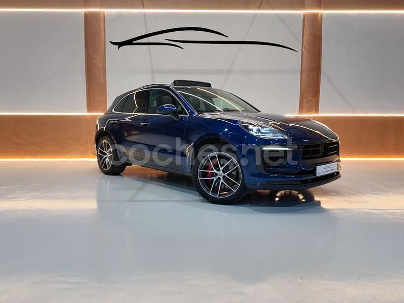 Azul Usado 2022 Porsche Macan S SUV | 65.800 € (Caro) - Imagen 1/4