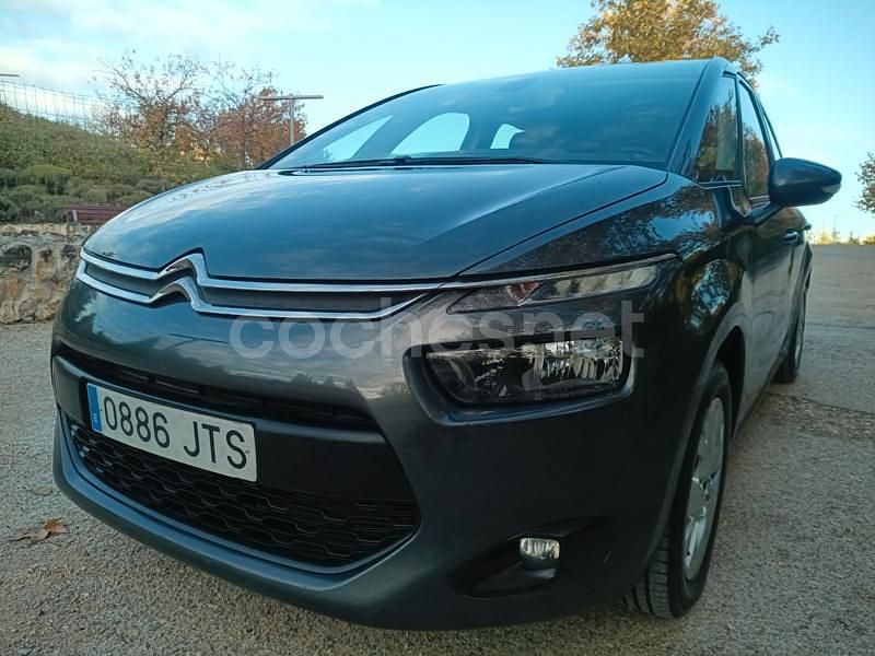 Gris / plata Usado 2016 Citroën C4 Picasso Feel Monovolumen | 6800 € (Super precio) - Imagen 1/4