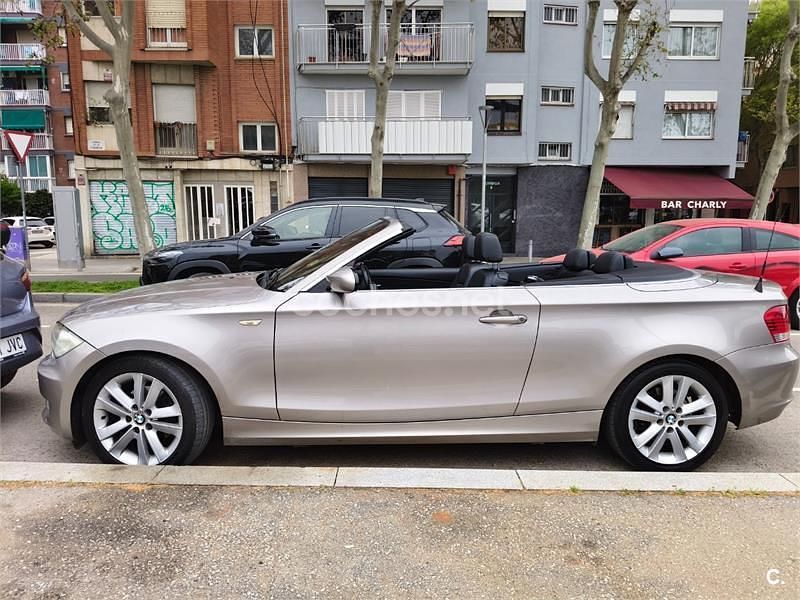 Usado BMW 120 Cabriolet 177 CV (130 kW) 2008 Gris / plata Descapotable