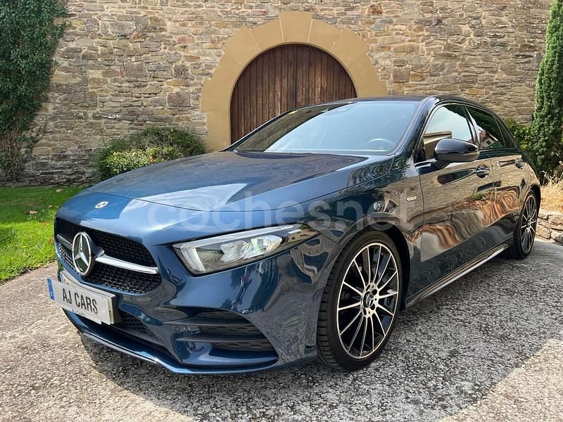 Azul Usado 2021 Mercedes A200 Berlina | 29.900 € (Precio justo) - Imagen 1/4