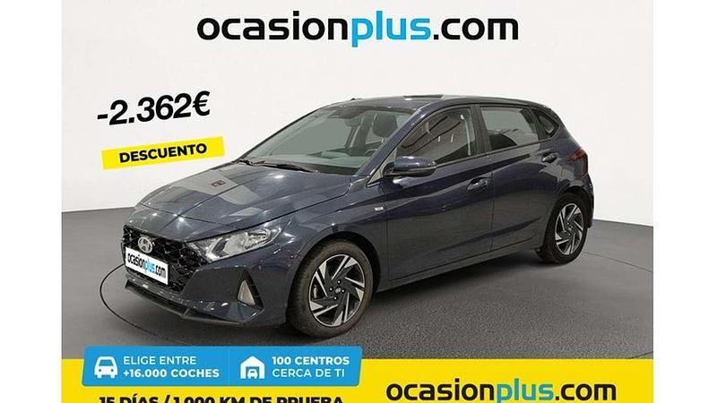 Gris Usado 2022 Hyundai i20 Utilitario | 12.046 € (Precio justo) - Imagen 1/4