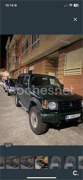 Usado Mitsubishi Montero 125 CV (91 kW) 1998 Verde SUV