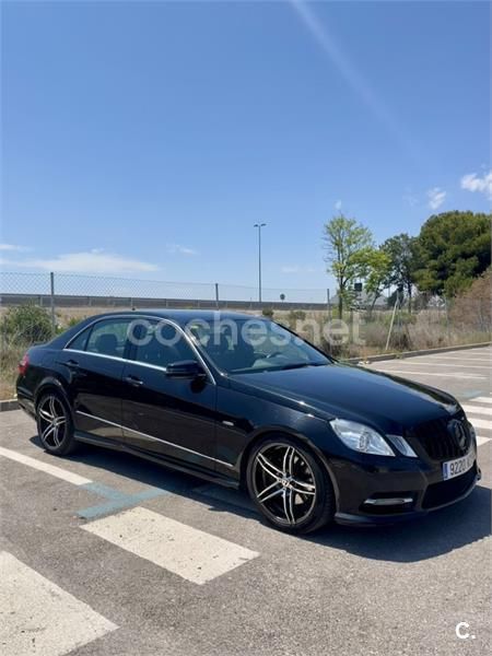 Negro Usado 2012 Mercedes E200 Berlina | 12.900 € (Precio justo) - Imagen 1/2