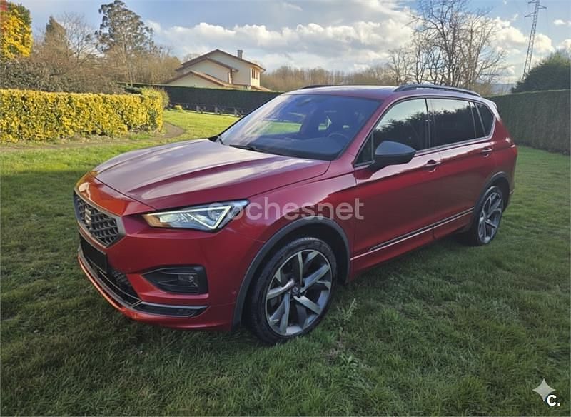 Usado Seat Tarraco 4Drive 200 CV (147 kW) 2020 Rojo SUV