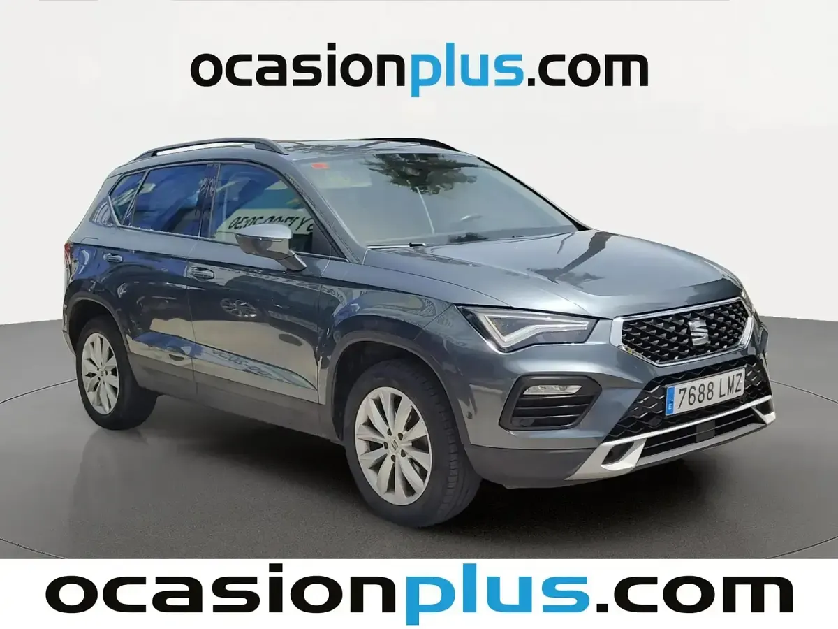 Usado Seat Ateca Style 150 CV (110 kW) 2021 Gris SUV