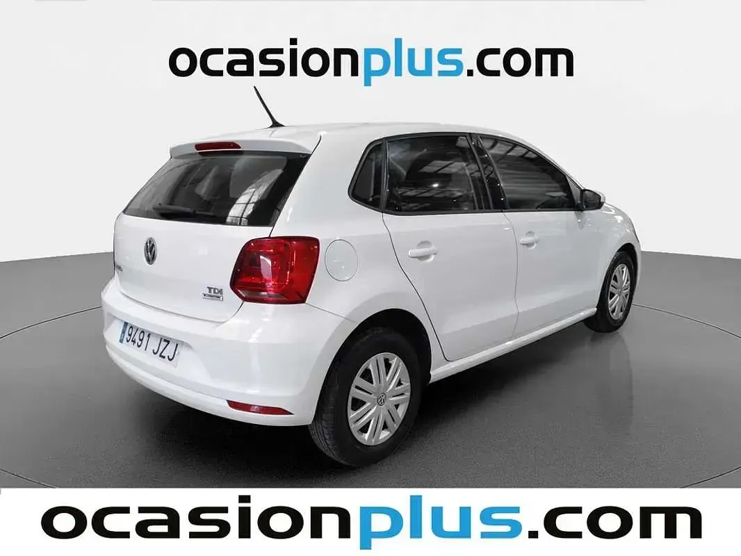 Usado VW Polo Edition 75 CV (55 kW) 2017 Blanco Utilitario