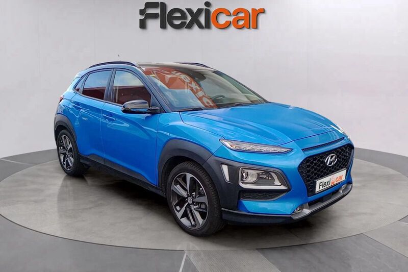 Azul Usado 2018 Hyundai Kona SUV | 13.290 € (Un poco caro) - Imagen 1/4