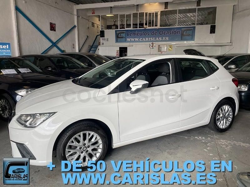 Usado Seat Ibiza Style 95 CV (69 kW) 2017 Blanco Berlina