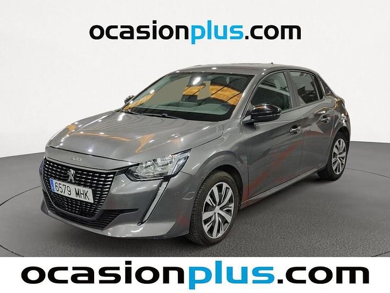 Usado Peugeot 208 Active 102 CV (75 kW) 2023 Gris Utilitario