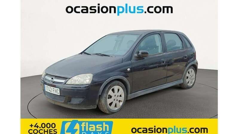 Negro Usado 2006 Opel Corsa Utilitario | 1490 € (Super precio) - Imagen 1/4