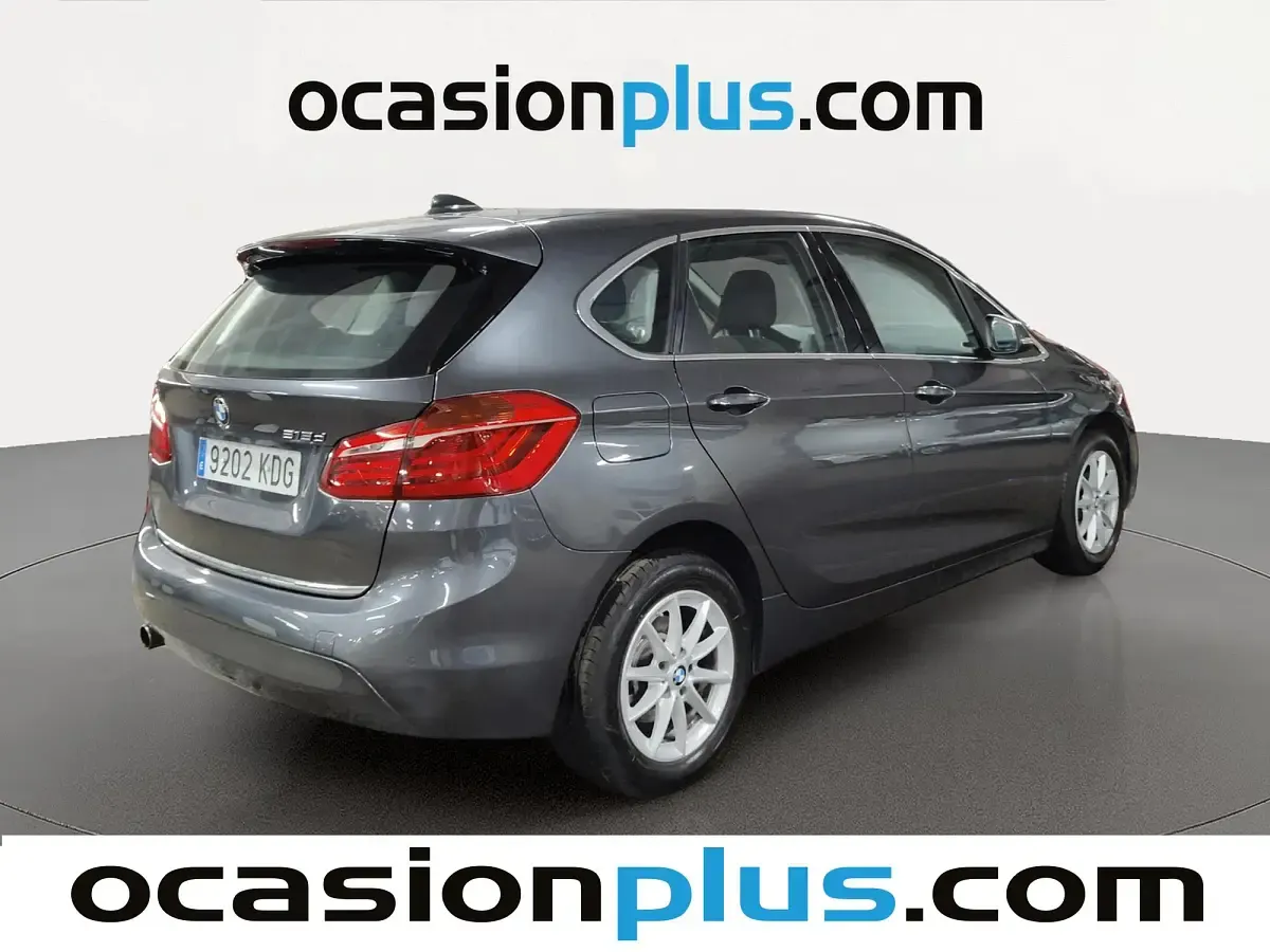 Usado BMW 218 Active Tourer 150 CV (110 kW) 2017 Gris Monovolumen