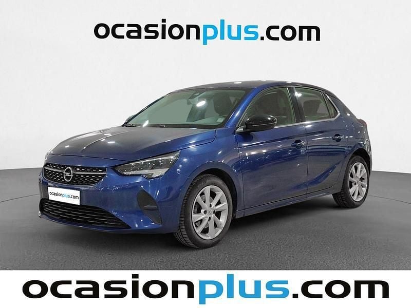 Azul Usado 2021 Opel Corsa Elegance Utilitario | 9591 € (Buen precio) - Imagen 1/4