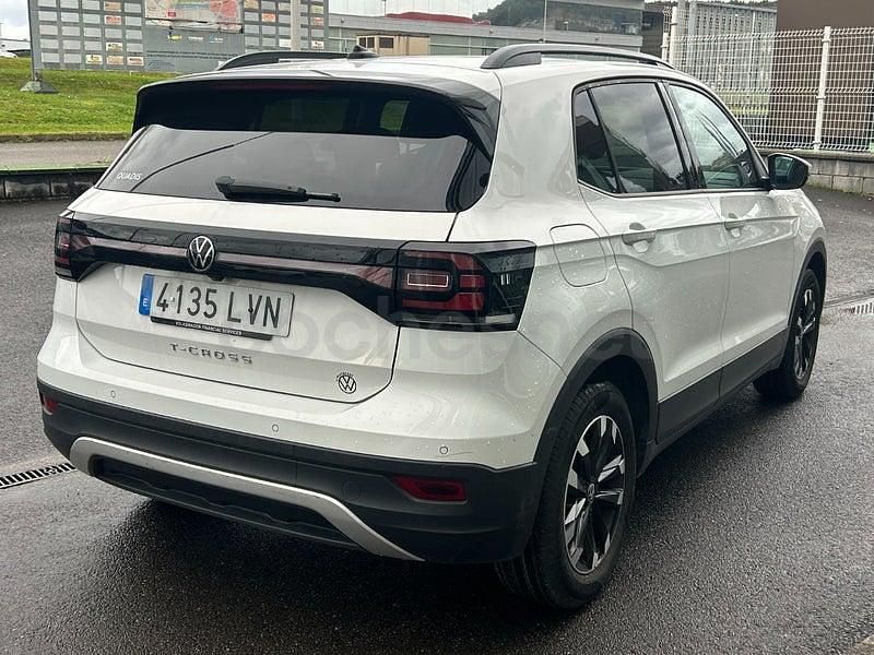 Usado VW T-Cross Advance 110 CV (80 kW) 2021 Blanco SUV