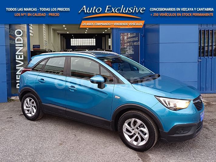 Azul Usado 2017 Opel Crossland X Selective SUV | 12.990 € (Precio justo) - Imagen 1/4