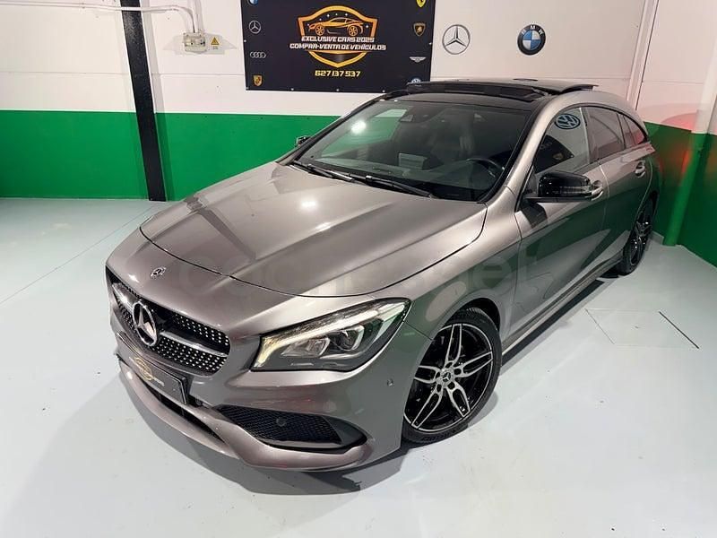 Usado Mercedes CLA220 Shooting Brake 190 CV (139 kW) 2019 Gris / plata Familiar