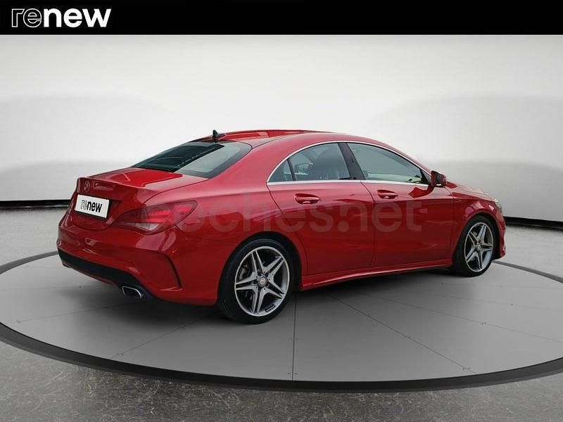 Usado Mercedes CLA200 AMG line 136 CV (100 kW) 2016 Rojo Berlina