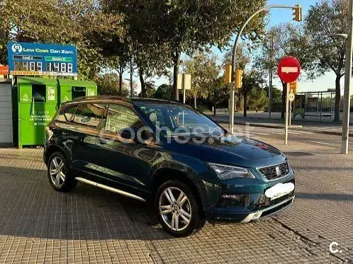 Usado Seat Ateca 4Drive 150 CV (110 kW) 2017 Verde SUV