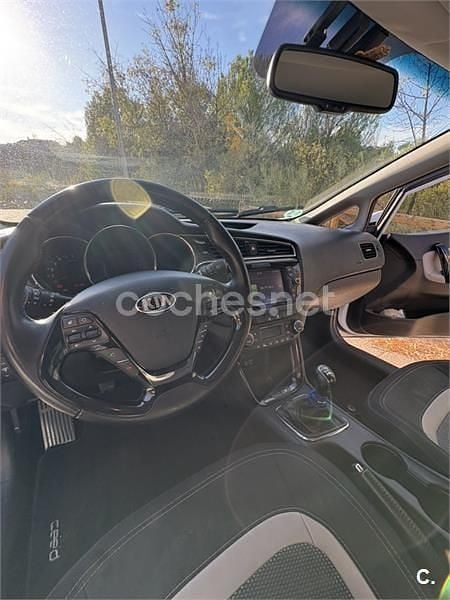 Usado Kia Ceed GT 136 CV (100 kW) 2016 Blanco Berlina