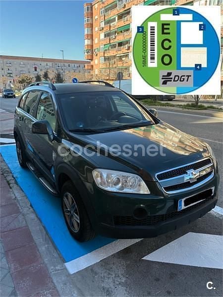 Usado Chevrolet Captiva LS 136 CV (100 kW) 2007 Verde SUV