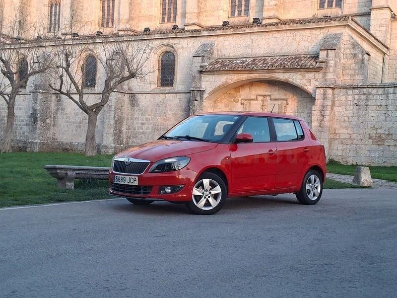 Brugt Skoda Fabia Active 90 HK (66 kW) 2015 Rød Sedan