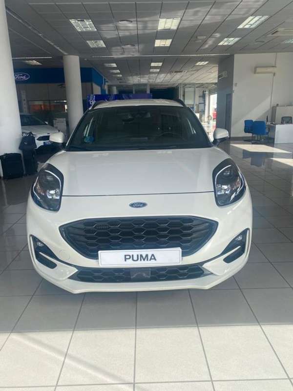 Blanco metróplis Usado 2021 Ford Puma ST-Line X Coupe | 21.900 € (Un poco caro) - Imagen 1/4