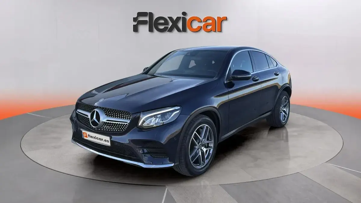 Usado Mercedes GLC220 170 CV (125 kW) 2018 Azul SUV