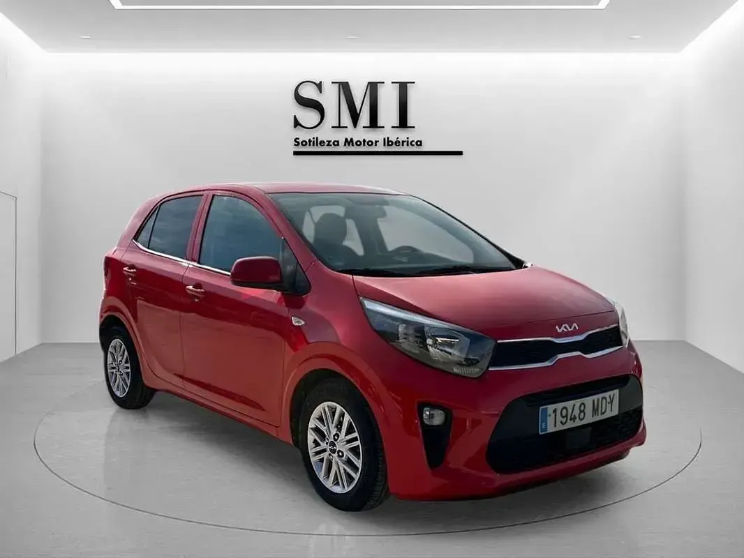 Käytetty Kia Picanto GT-Line 67 HP (49 kW) 2022 Punainen Viistoperä
