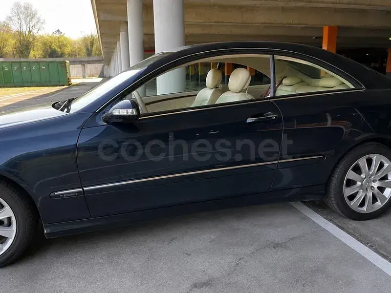 Usado Mercedes CLK350 Elegance 272 CV (200 kW) 2006 Azul Coupe