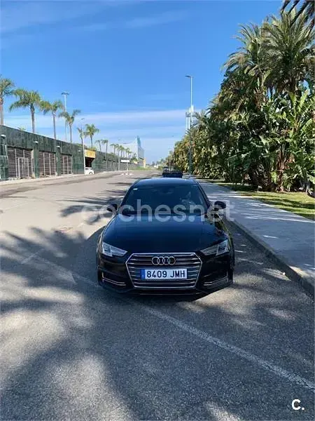 Usado Audi A4 S-Line 190 CV (139 kW) 2016 Negro Familiar