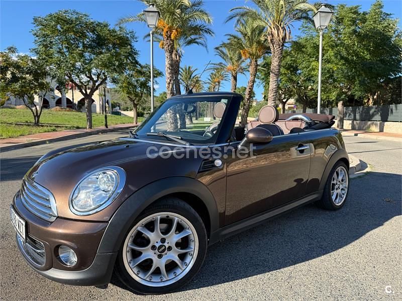 Marrón Usado 2013 Mini One Cabriolet Descapotable | 7900 € (Precio justo) - Imagen 1/4