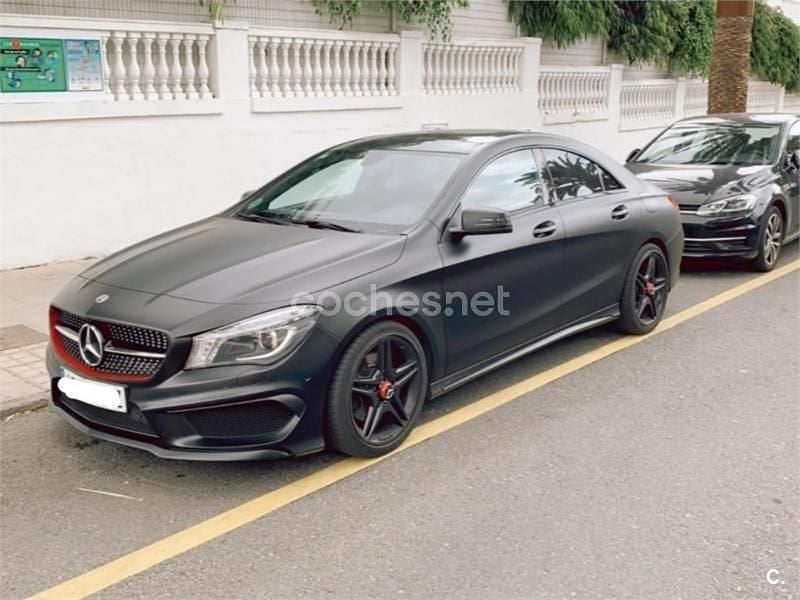 Negro Usado 2014 Mercedes CLA220 AMG line Berlina | 19.500 € (Buen precio) - Imagen 1/4