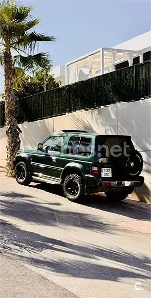 Usado Mitsubishi Montero 125 CV (91 kW) 1998 Verde SUV