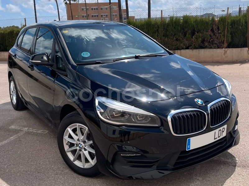 Usado BMW 216 Active Tourer 116 CV (85 kW) 2020 Negro Monovolumen