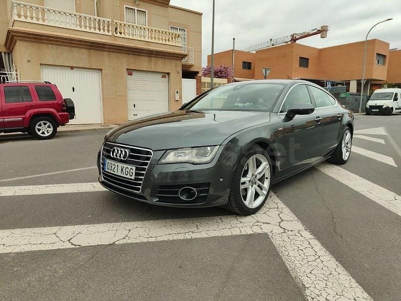 Usado Audi A7 Sportback S-Line 204 CV (150 kW) 2012 Verde Utilitario