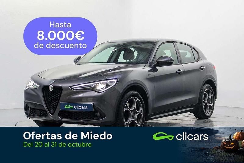 Gris Usado 2020 Alfa Romeo Stelvio Sprint SUV | 23.690 € (Buen precio) - Imagen 1/4