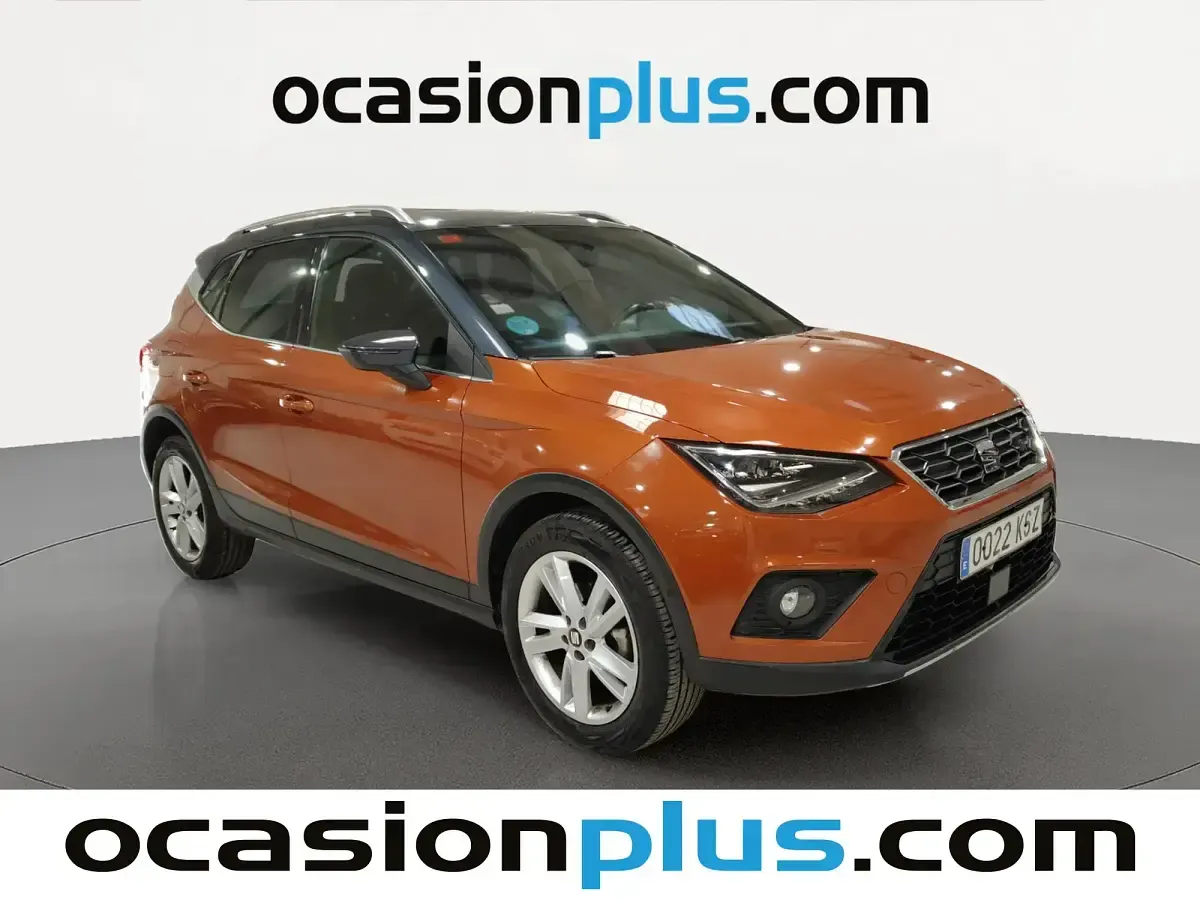 Usado Seat Arona Ecomotive 115 CV (84 kW) 2019 Naranja SUV