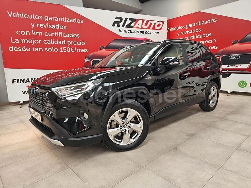Usado Toyota RAV4 Hybrid Luxury 218 CV (160 kW) 2020 Negro SUV
