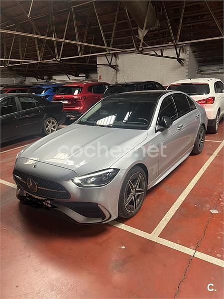 Usado Mercedes C200 160 CV (117 kW) 2021 Gris / plata Berlina