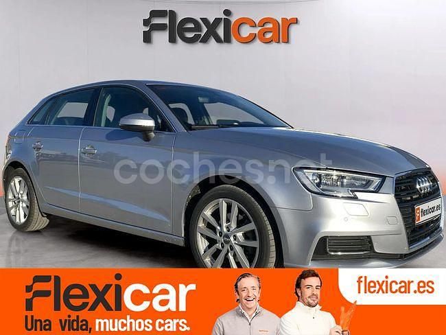 Gris / plata Usado 2017 Audi A3 Sportback Design Utilitario | 14.490 € (Precio justo) - Imagen 1/4