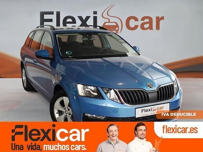 Azul Usado 2019 Skoda Octavia Familiar | 15.490 € (Precio justo) - Imagen 1/4