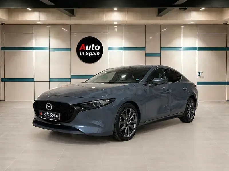 Usado Mazda 3 116 CV (85 kW) 2019 Azul Berlina